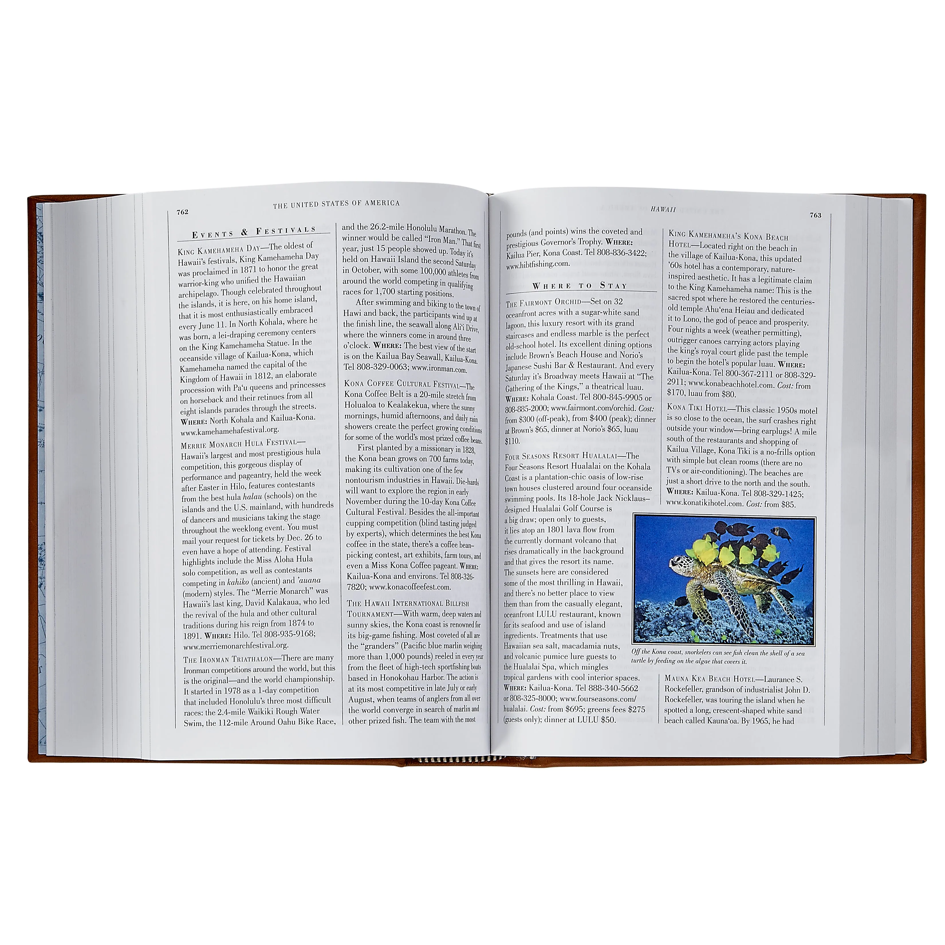 1,000 Places to See Before You Die / Hand Bound Leather Book