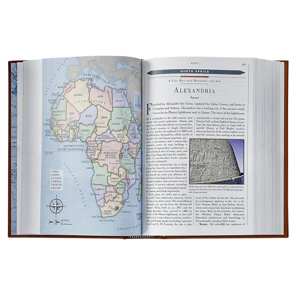 1,000 Places to See Before You Die Leather Bound Edition