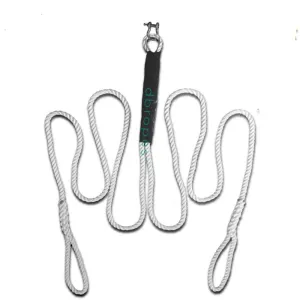 1/2" X 10' Three Strand Anchor Snubber Lines