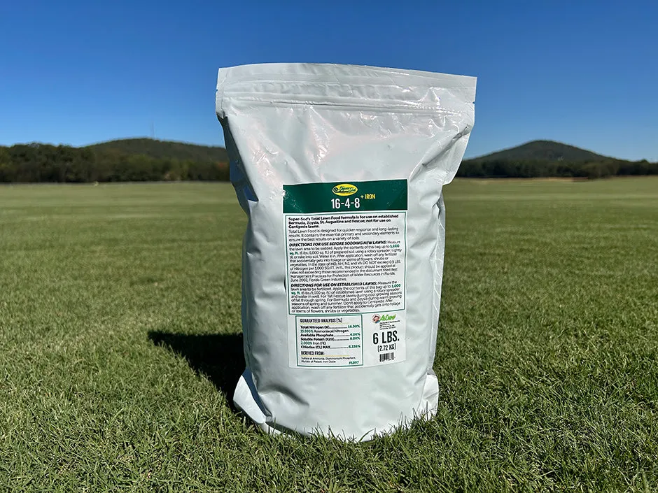 16-4-8   Iron: Total Lawn Food