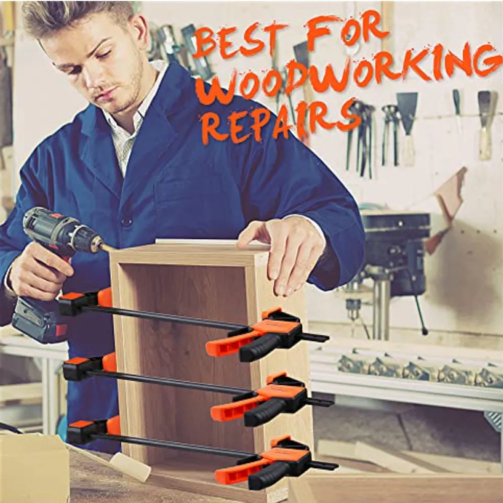 2-Piece 6" Spreader Woodworking Clamps