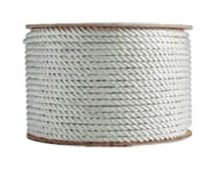 3 Strand Twisted White Nylon Rope