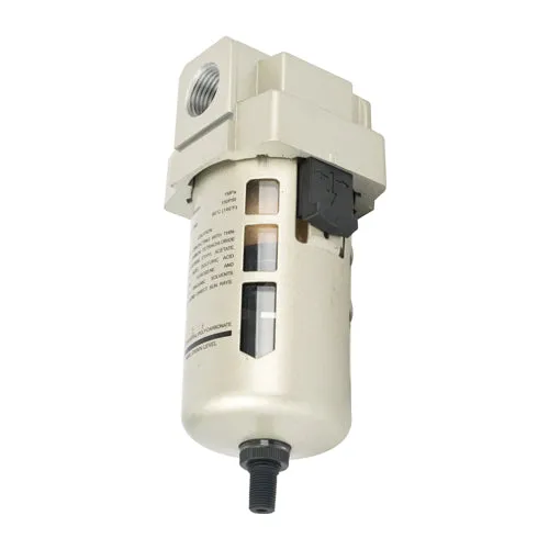 Aircraft Filter In Line 1/4' With Auto Drain Water Trap