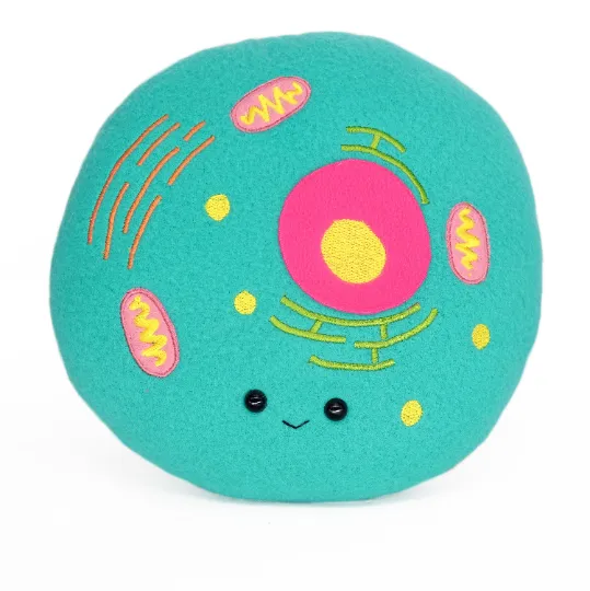 Animal cell structure plushie