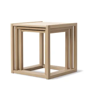 BM375 Nesting Tables By Børge Mogensen