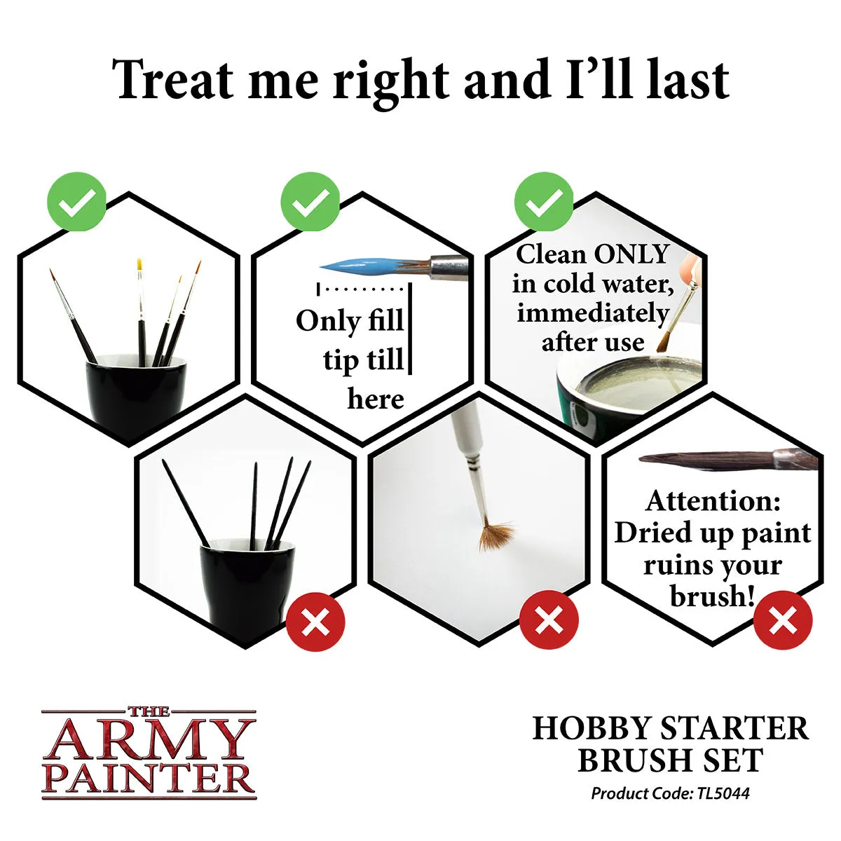Brush Set: Hobby Starters