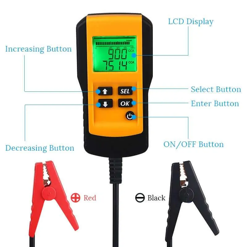 Car Battery Load Tester 12V