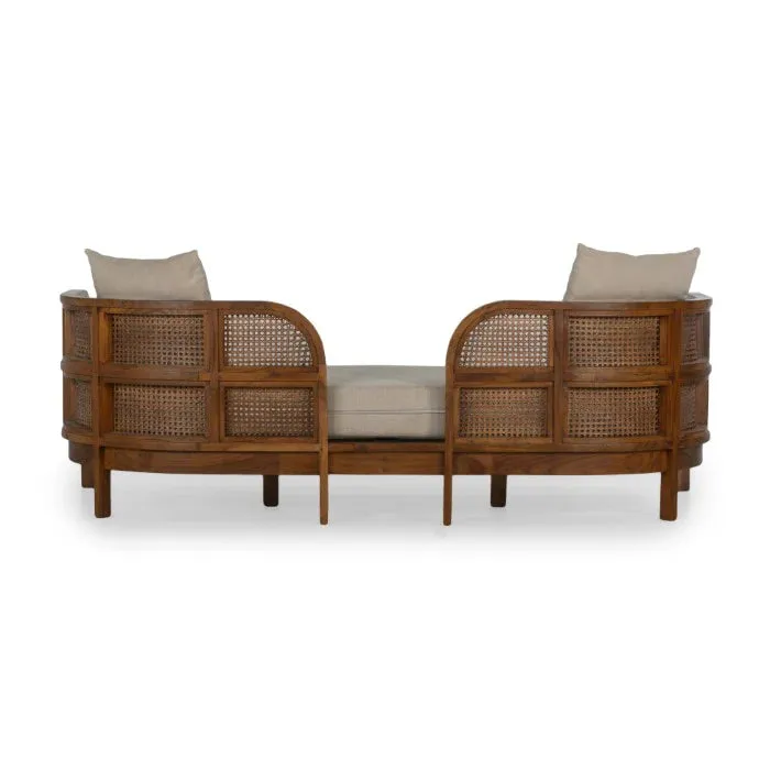 Cebu Woven Cane Daybed