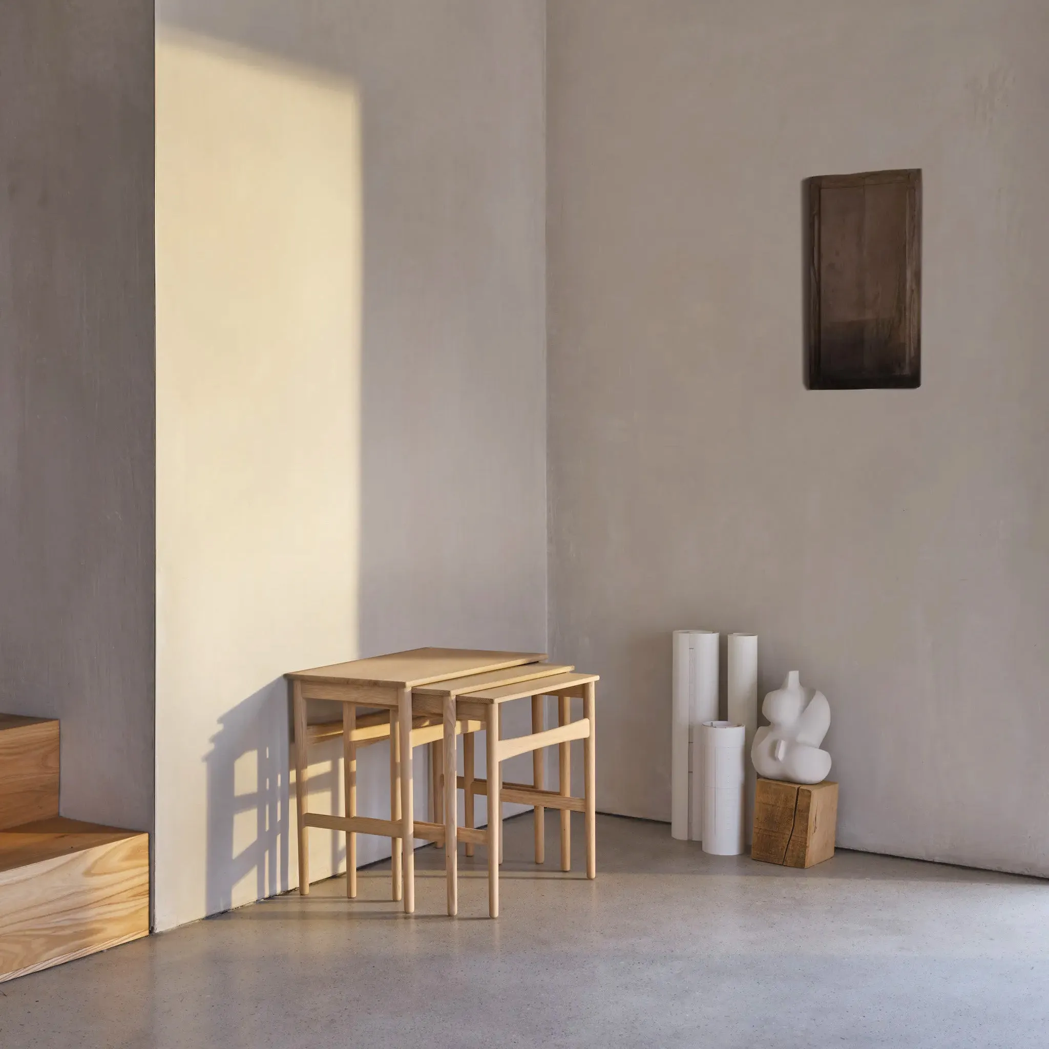CH004 Nesting Tables by Carl Hansen & Søn