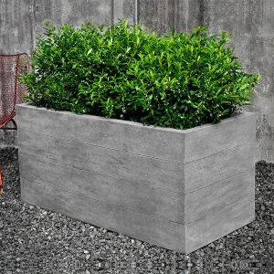 Chenes Brut Long Box Planter Campania International