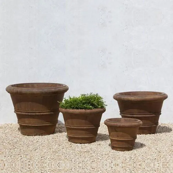 Classic Rolled Rim 14.75″ Planter Campania International
