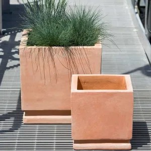Cuadros Planter - Terra Cotta - S/2 Campania International