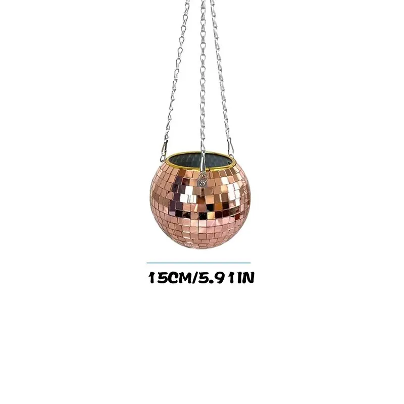 Disco Ball Planter