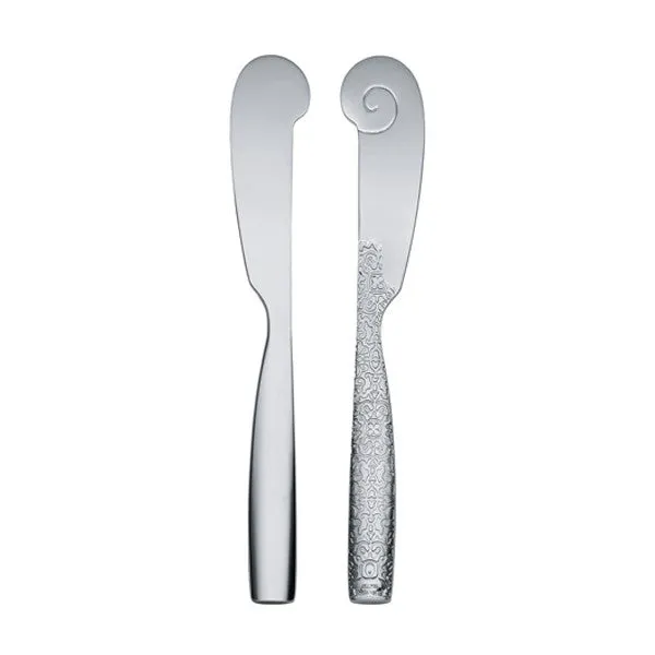 DRESSED 6 BUTTER KNIVES