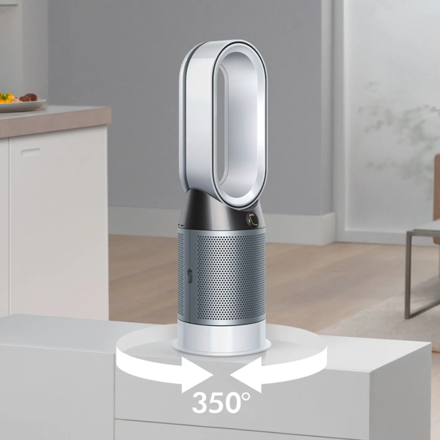 Dyson Pure Hot   Cool HP04 Purifying Heater   Fan, White/Silver