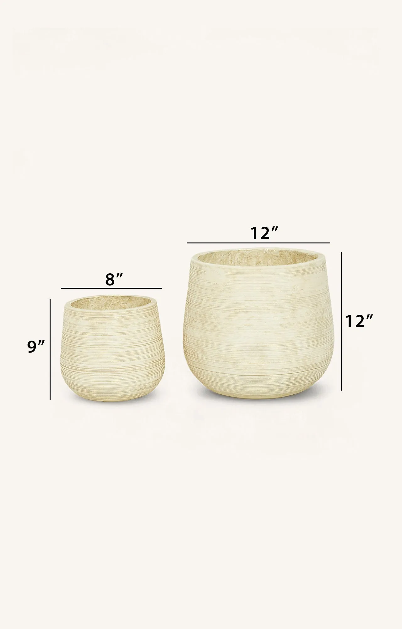 Earthy Planter Set