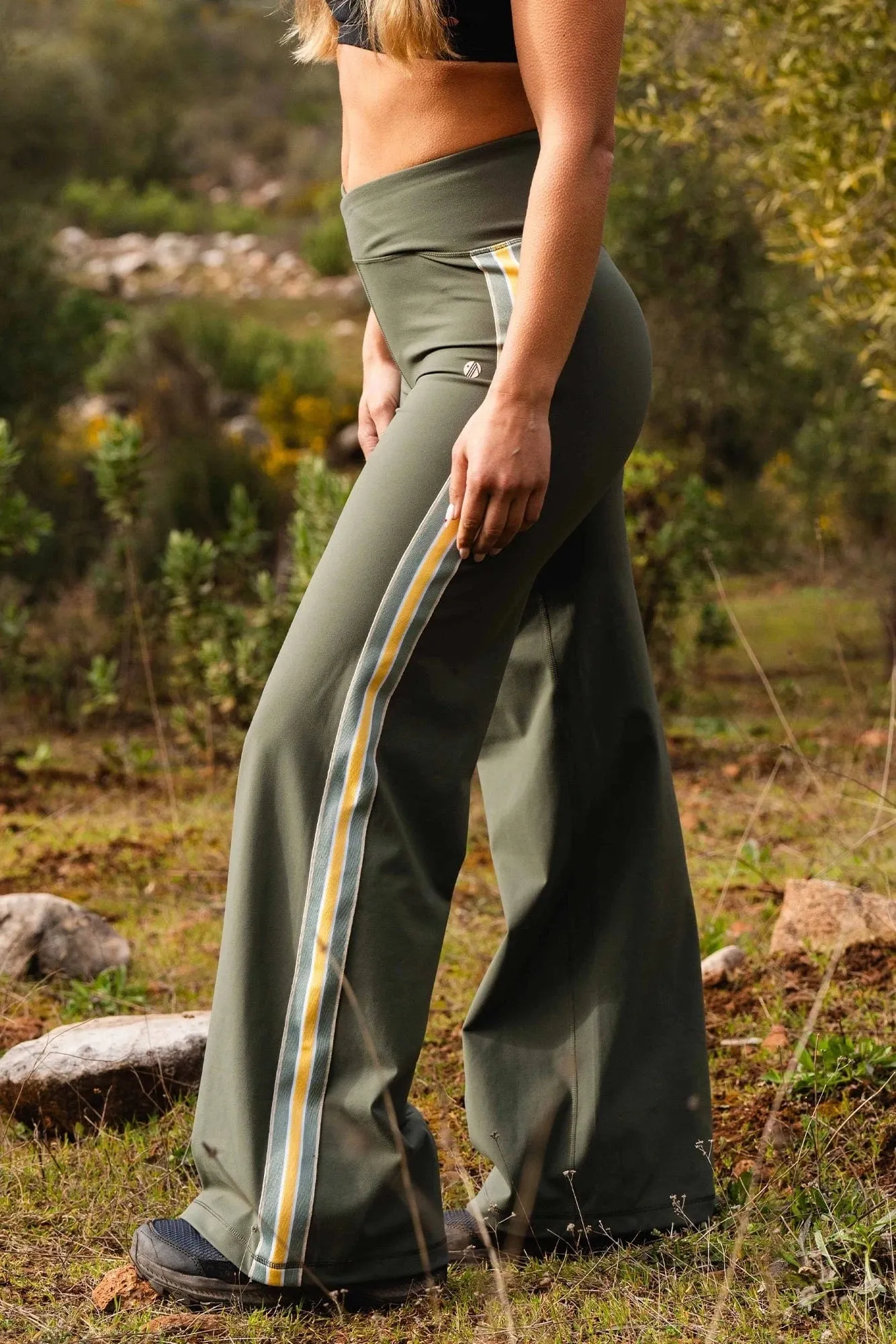 Encompass Straight Leg Trousers - Deep Sage