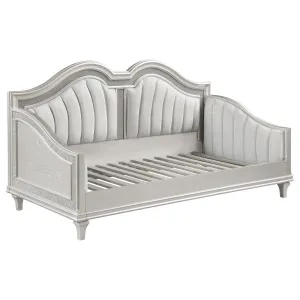 Evangeline - Upholstered Twin Daybed - Silver Oak