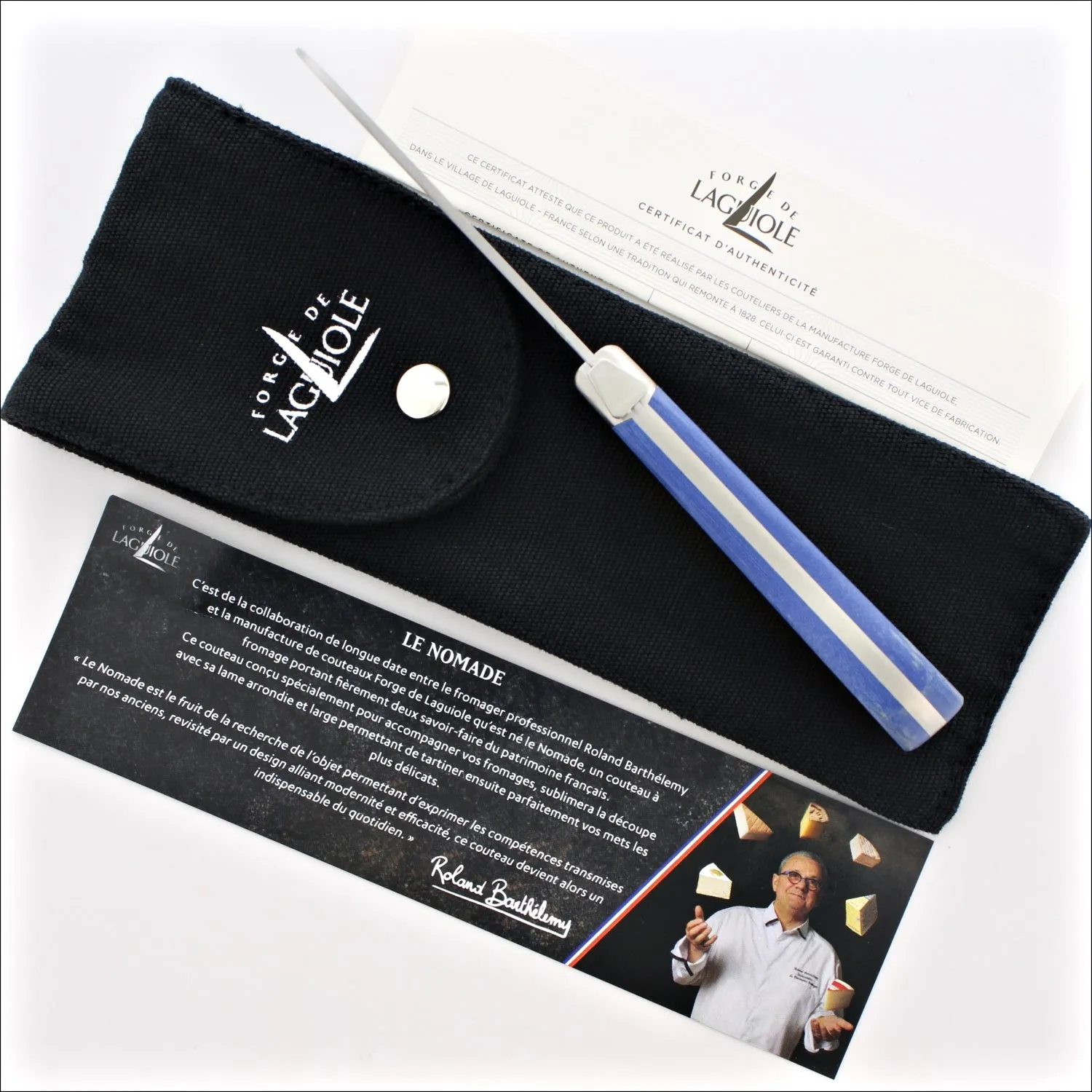 Forge de Laguiole Le Nomade" Cheese Knife