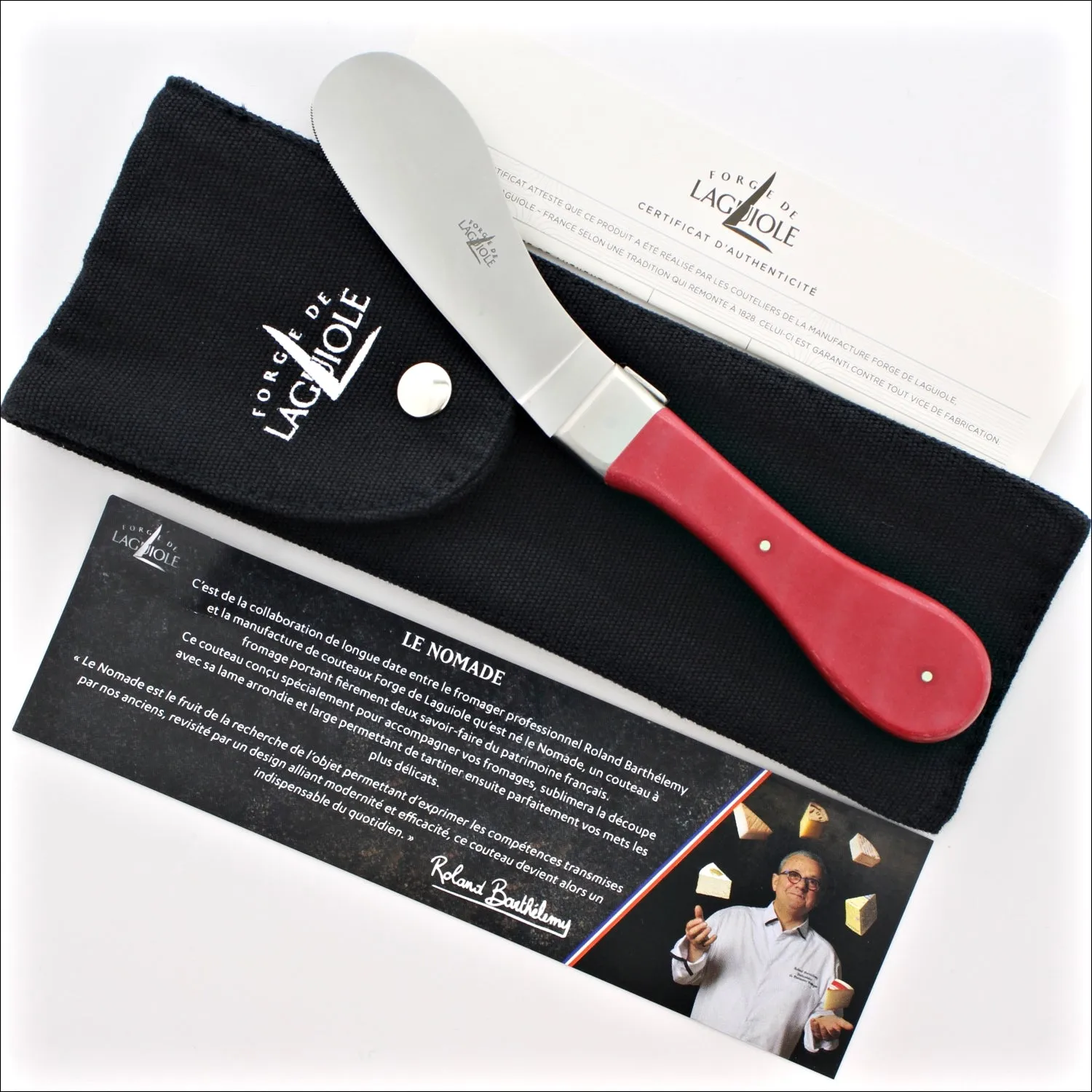 Forge de Laguiole Le Nomade" Cheese Knife