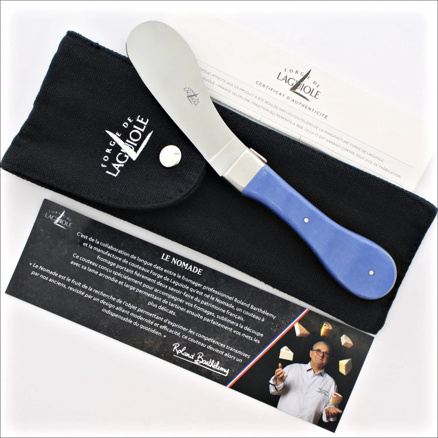 Forge de Laguiole Le Nomade" Cheese Knife