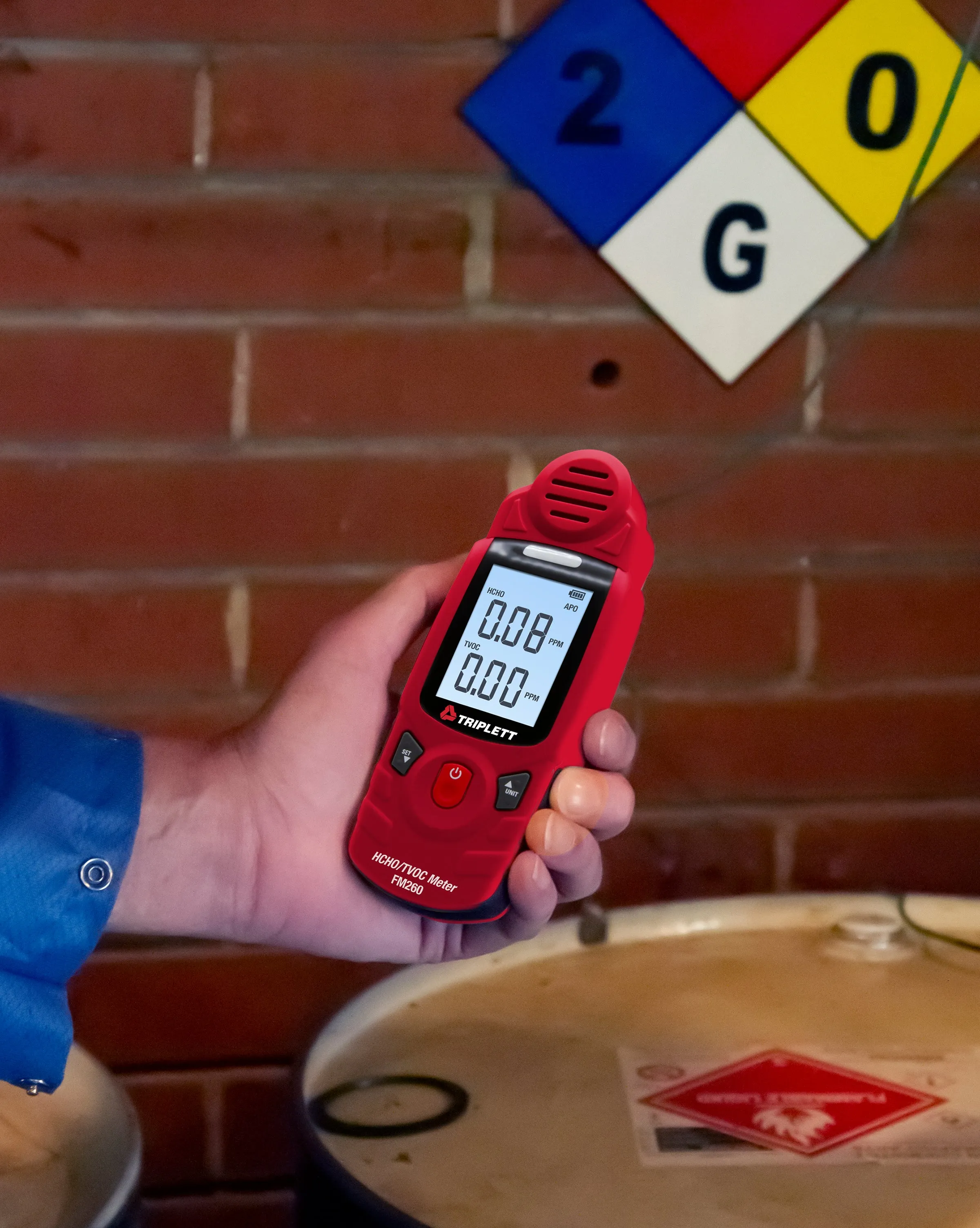 Formaldehyde and TVOC Meter - (FM260)
