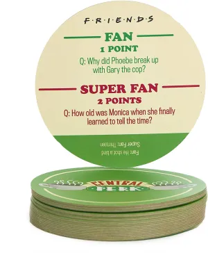 Friends Central Perk Trivia Drink Coasters | Set of 20