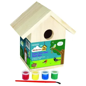 Gardman Paint Your Own Wild Bird Nest Box