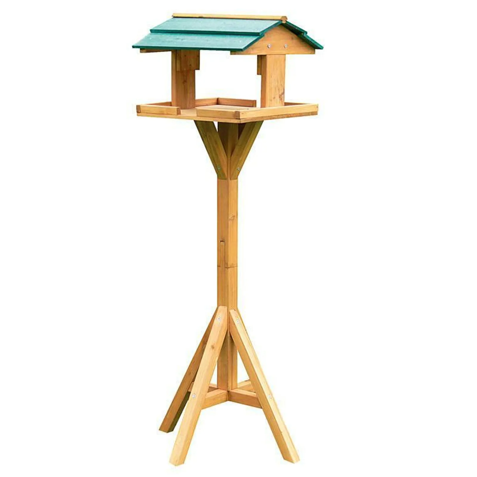 Green Jem Wooden Bird Table