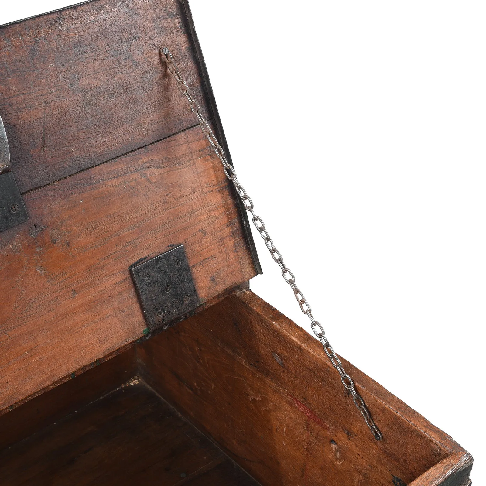Green Painted Ammunition 'Limber' Chest - Late 19th Century