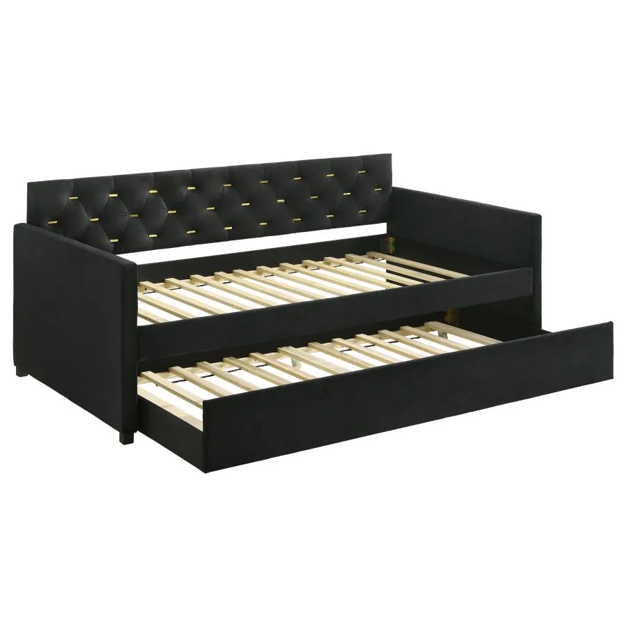 Kendall Upholstered Twin Daybed with Trundle