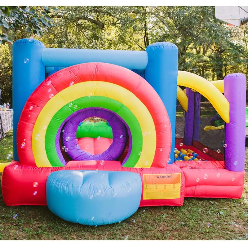 KidWise Lucky Rainbow Bounce House