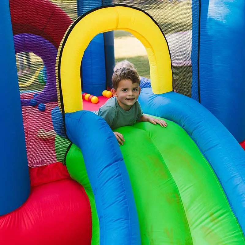 KidWise Lucky Rainbow Bounce House
