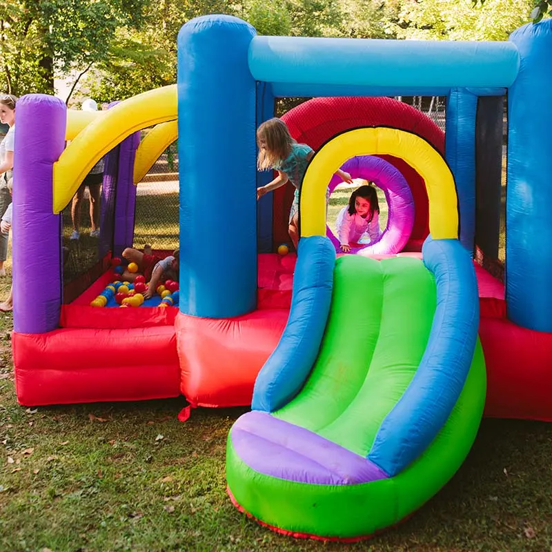 KidWise Lucky Rainbow Bounce House