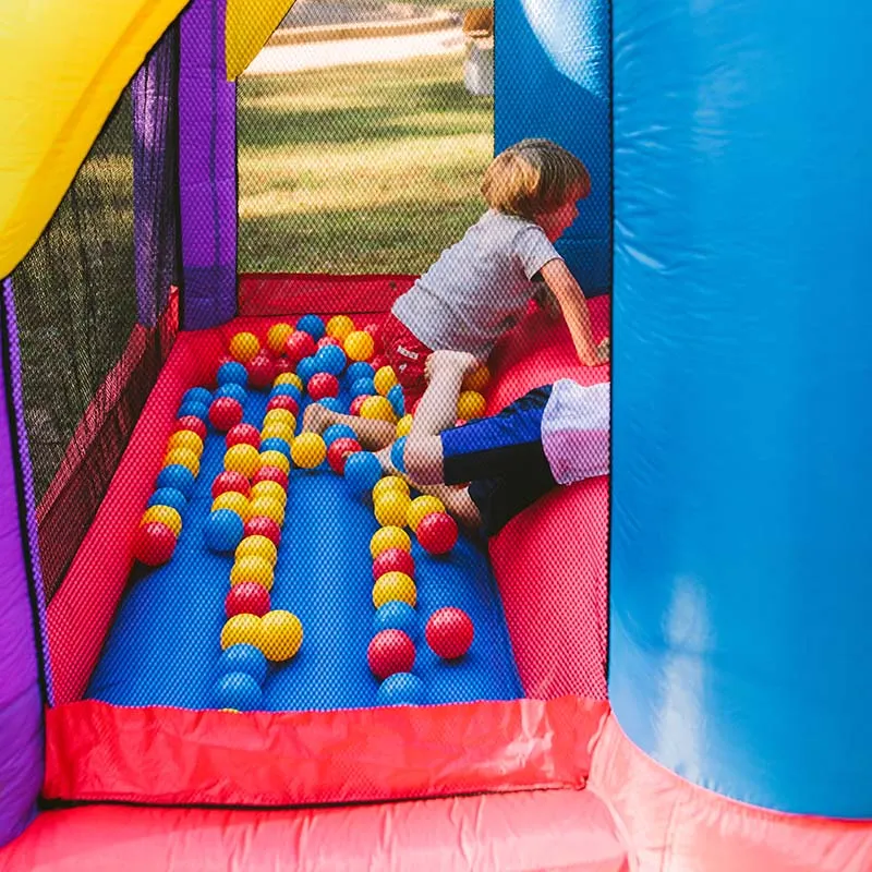 KidWise Lucky Rainbow Bounce House