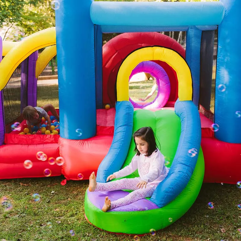 KidWise Lucky Rainbow Bounce House