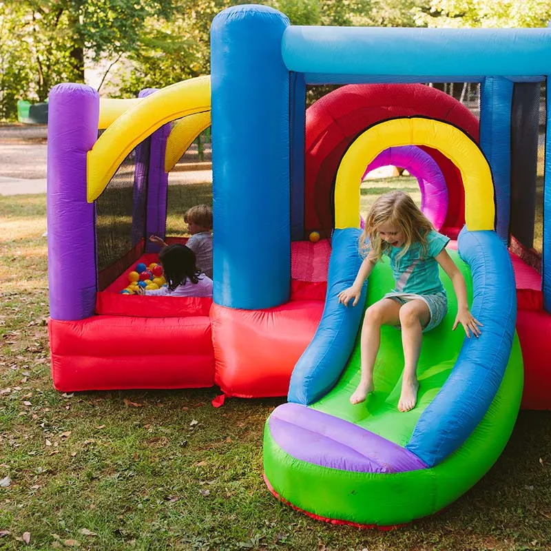 KidWise Lucky Rainbow Bounce House