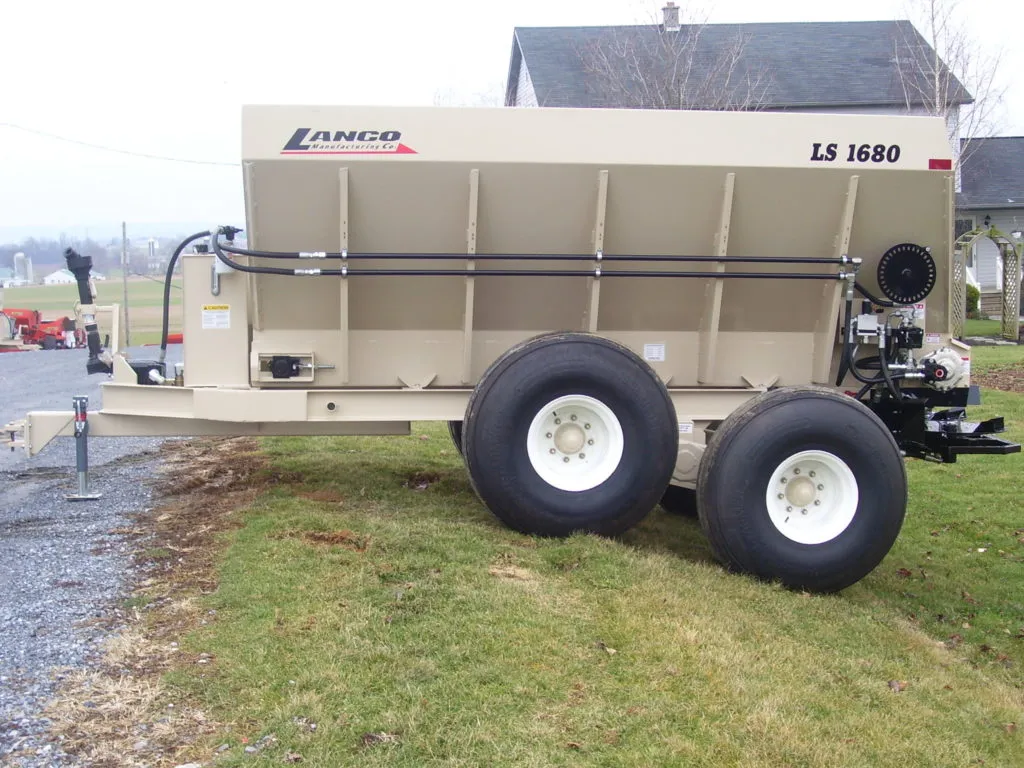 Lanco Spreaders Lime & Fertilizer Spreaders | LS-540, 1150, 1680, 2000 & 2300 Model | For Tractors