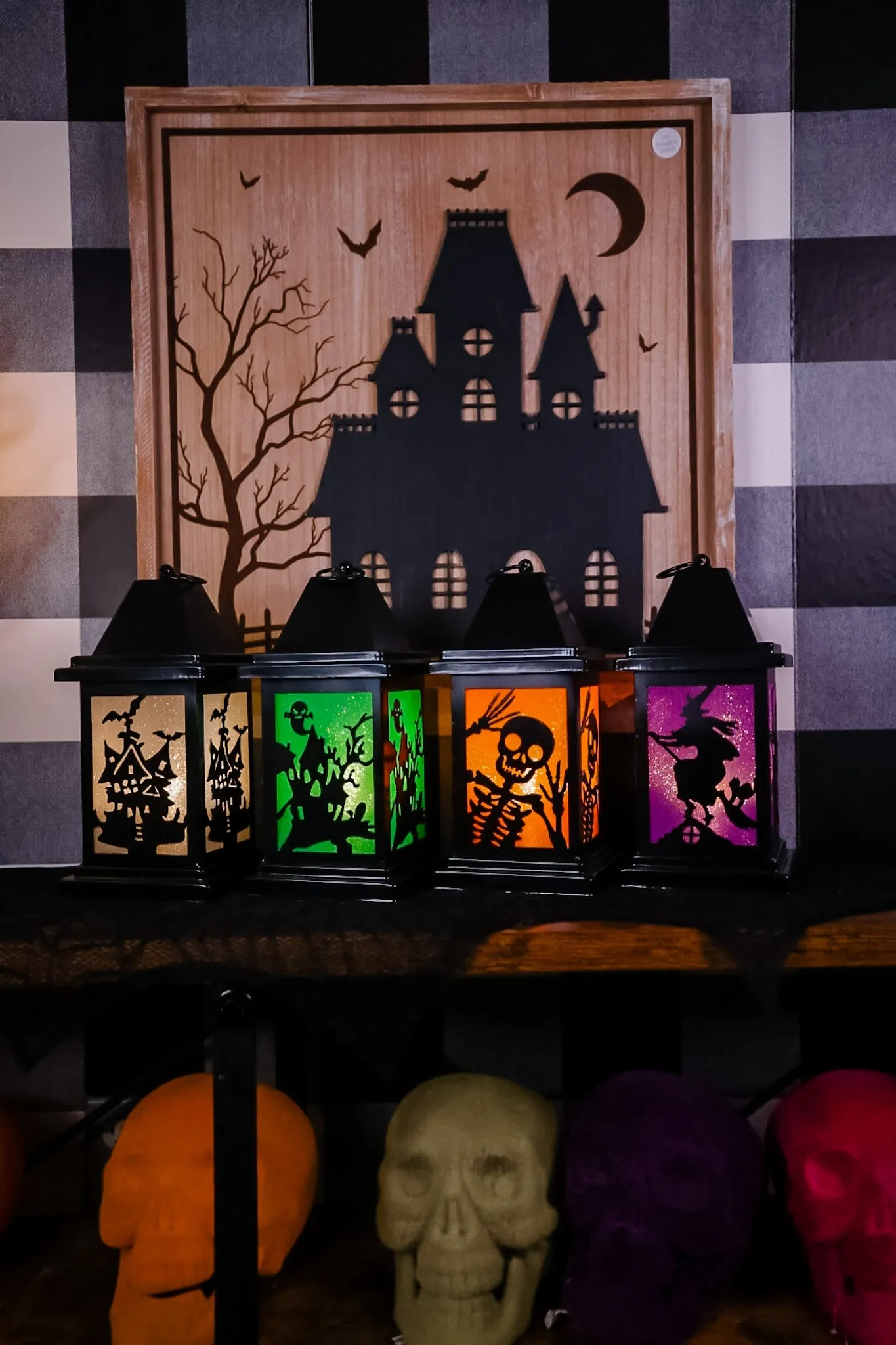 Light-Up Halloween Lantern (4 Colors) FINAL SALE