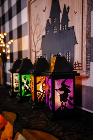 Light-Up Halloween Lantern (4 Colors) FINAL SALE