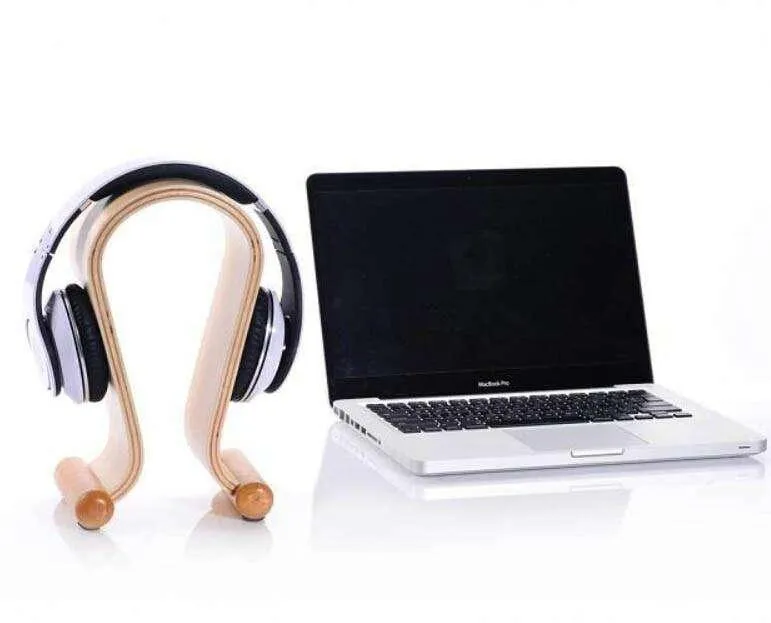 Luxurious Wooden Headphone Stand