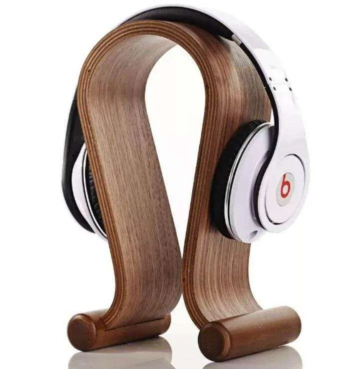 Luxurious Wooden Headphone Stand