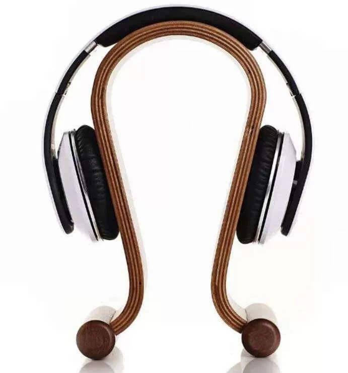 Luxurious Wooden Headphone Stand