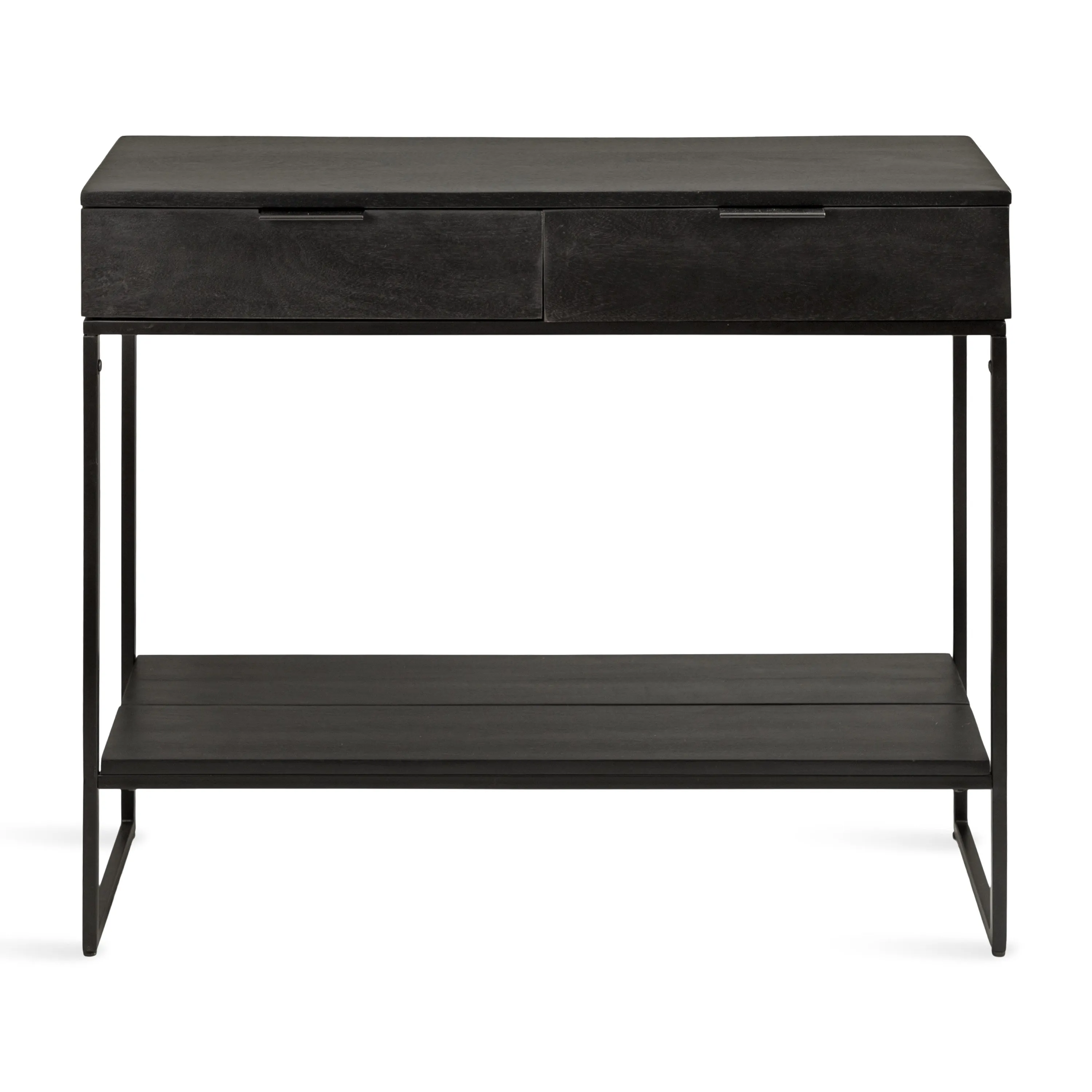 Malone Wood and Metal Console Table