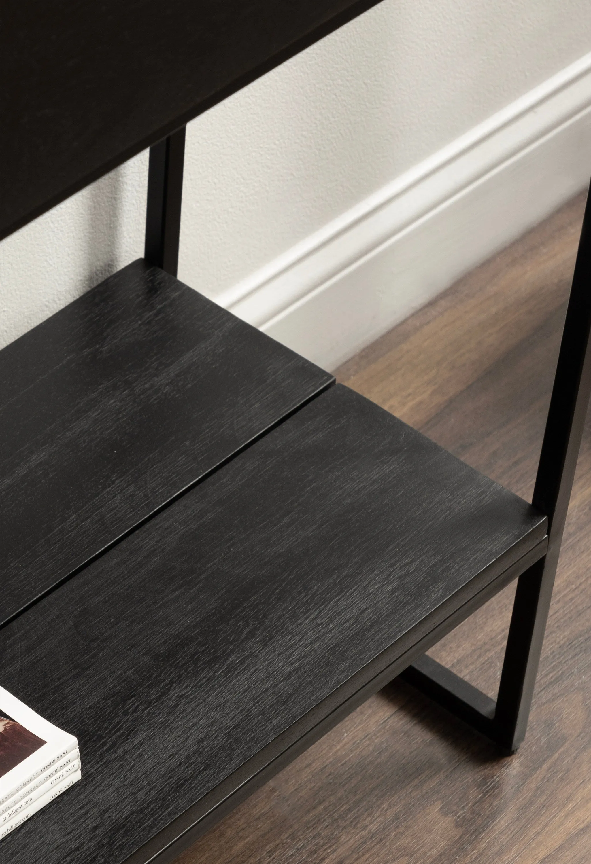 Malone Wood and Metal Console Table