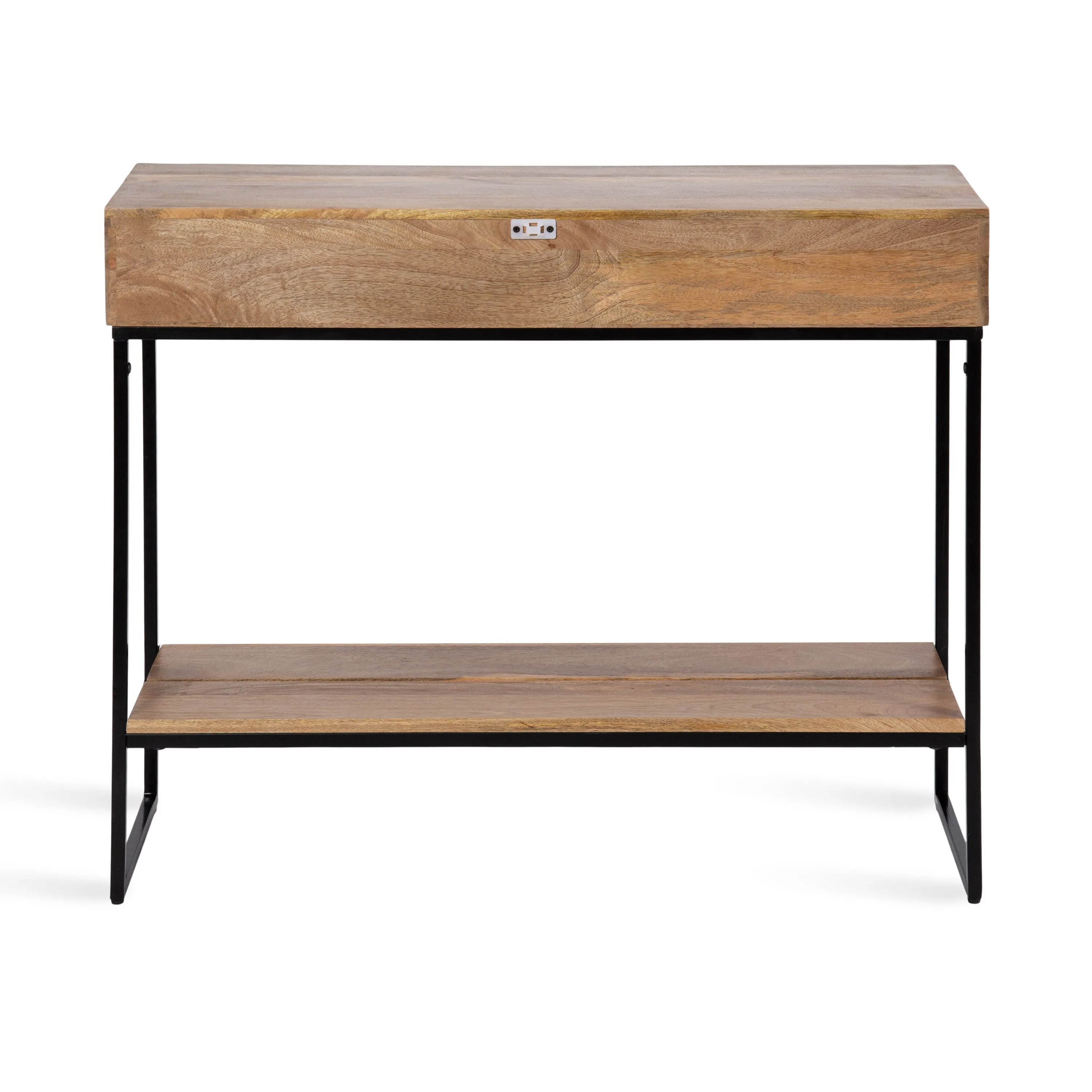 Malone Wood and Metal Console Table