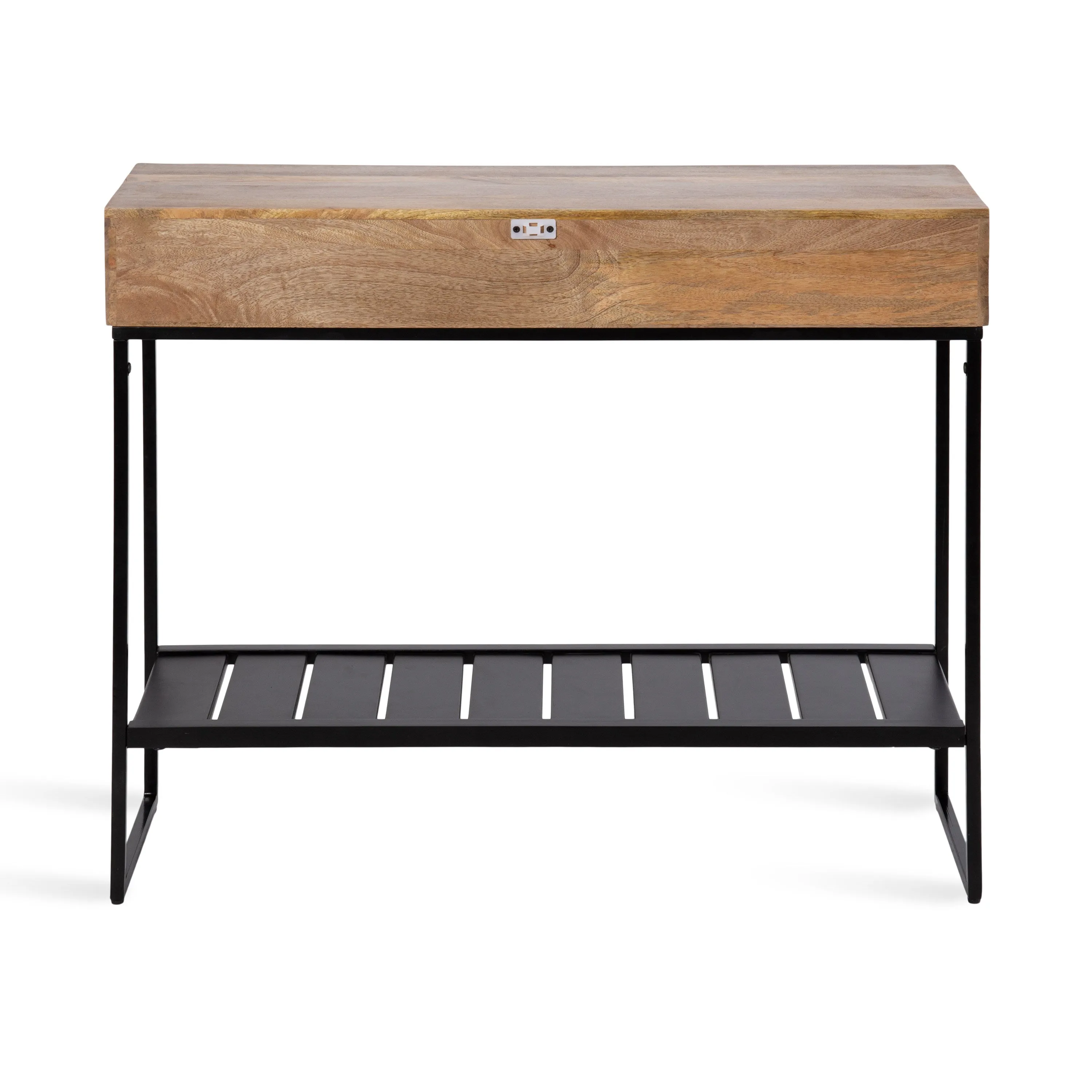 Malone Wood and Metal Console Table