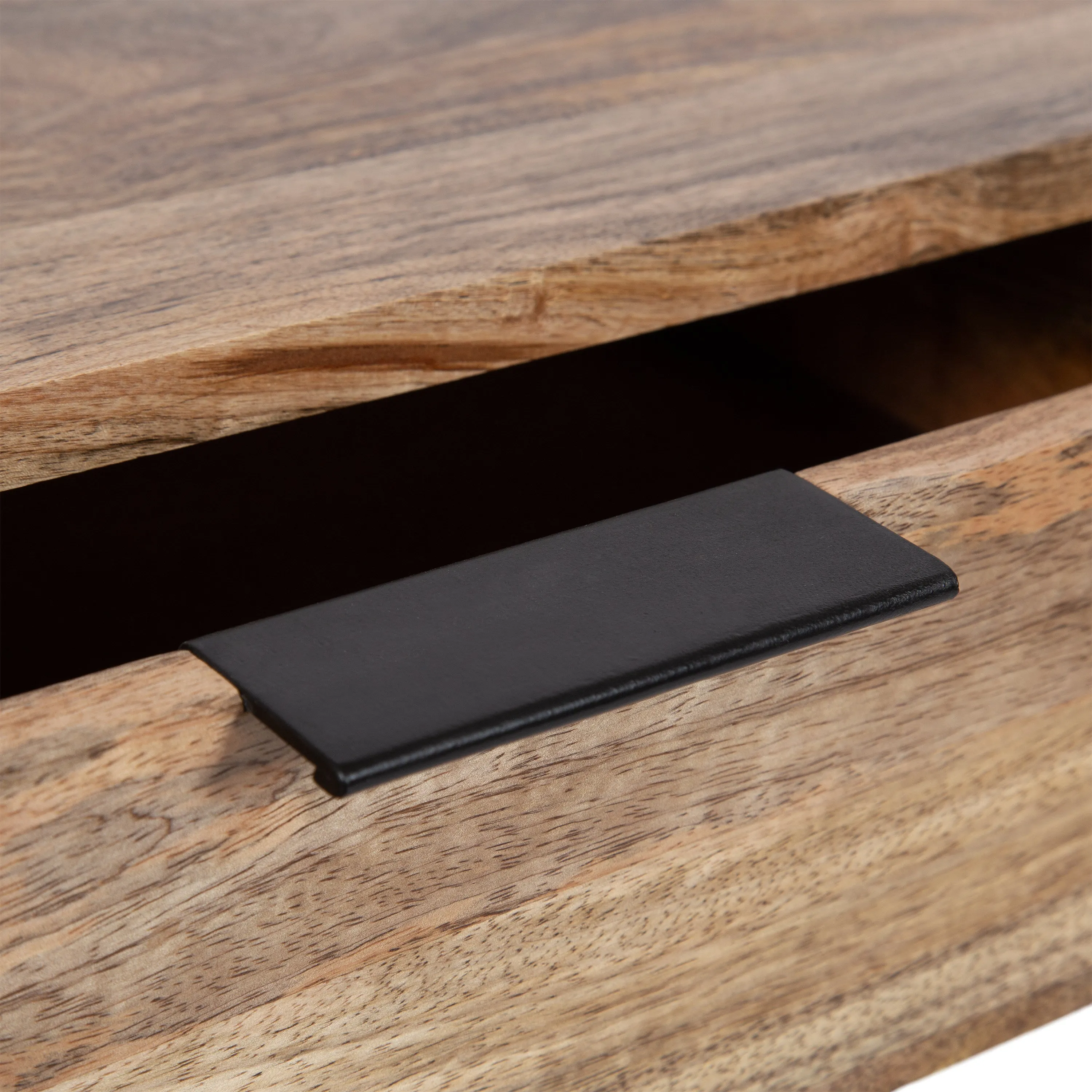 Malone Wood and Metal Console Table