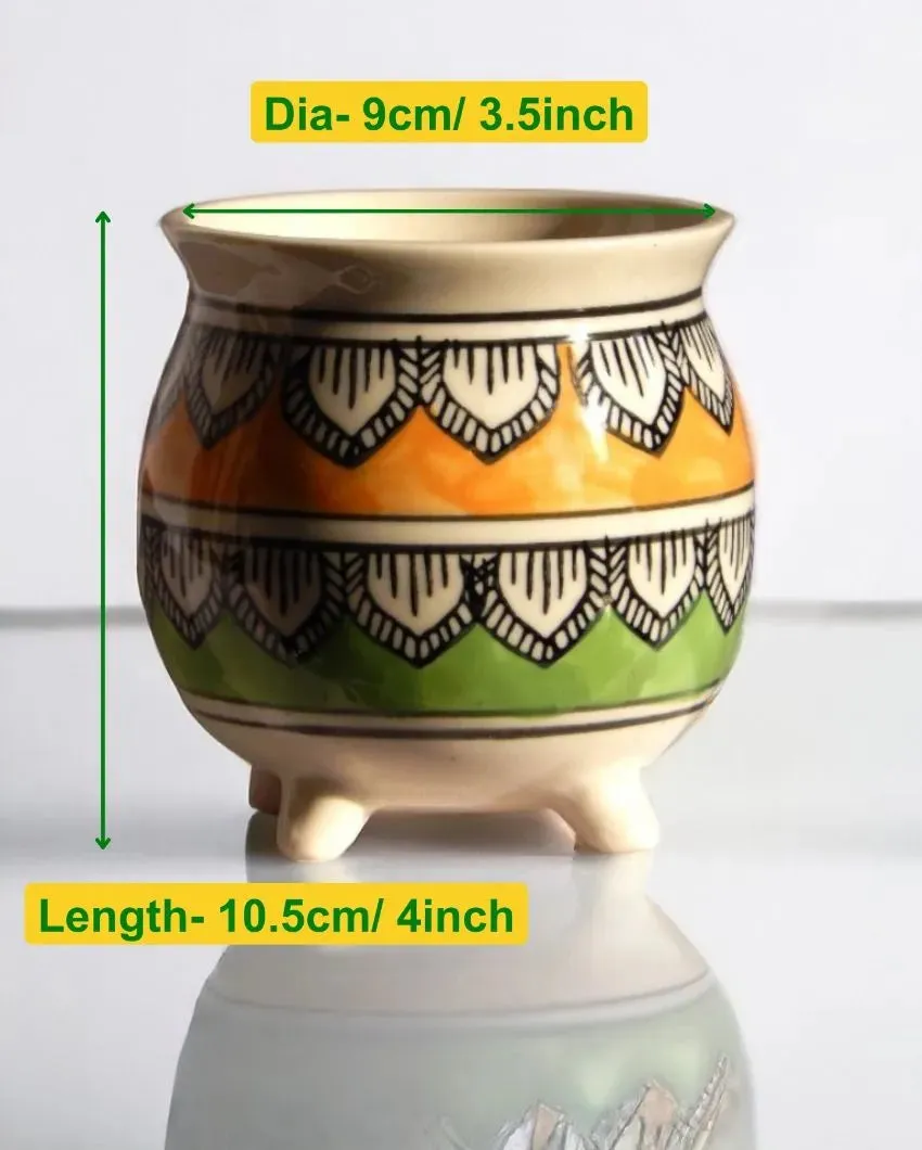 Mataka Design Ceramic Planter Without Flowers