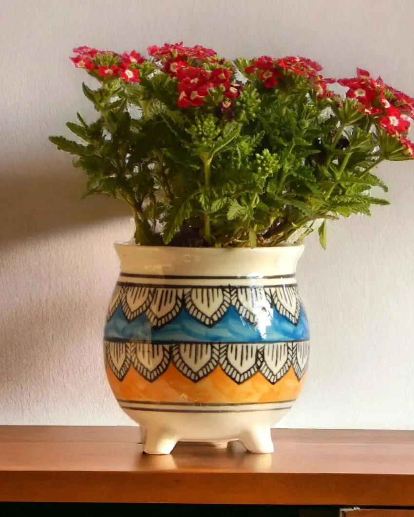 Mataka Design Ceramic Planter Without Flowers